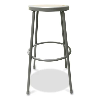 Alera IS6630G 30" Backless Industrial Metal Shop Stool - Brown New - Image 1 of 4