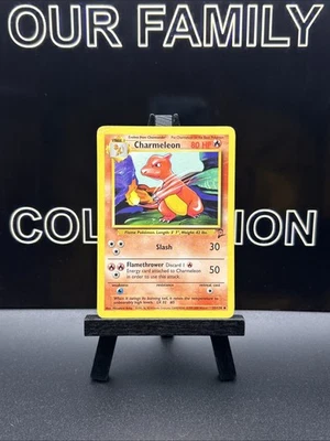 Pokemon Card 2000 Pokémon TCG - Base Set 2 - Charmeleon 35/130 Regular MP - Image 1 of 4