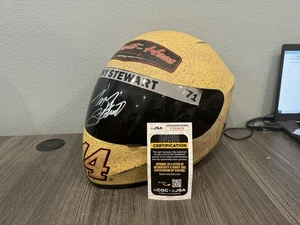 Full Size BrandArt Tony Stewart Signed Rat Rod Replica Helmet + - Picture 1 of 12