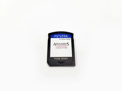 Cartucho de juego Assassin's Creed III 3: Liberation PS Vita (como nuevo) - Envío en 1 día Foto 1 de 2
