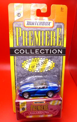 Matchbox Premier Collection Viper RT/10 Blue 1/25000 Series 14 NIP - Image 1 of 3
