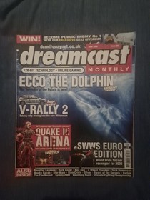 Dreamcast Monthly Magazine. Issue 9. June 2000. Ecco, V-Rally 2, Quake 3