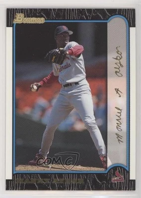 1999 Bowman Gold /99 Manuel Aybar #83 - Image 1 of 2