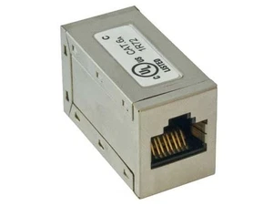 Cat6a RJ45 Shielded Inline Coupler - Regular / Keystone Type - Afbeelding 1 van 2