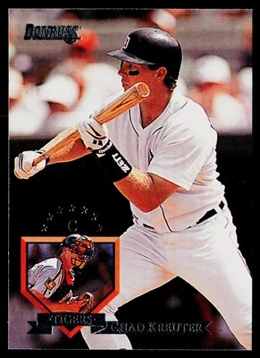 1995 Donruss #219 Chad Kreuter Detroit Tigers - Image 1 of 2