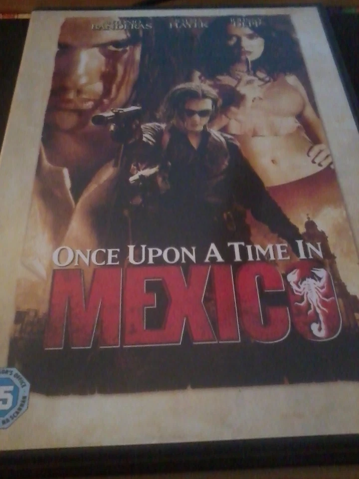 ONCE UPON A TIME IN MEXICO Antonio Banderas, Salma Hayek DVD Western POST FREE - Image 1 of 1