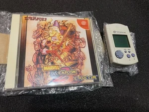 OG Marvel vs Capcom 2 Sega Dreamcast -Japanese Import & VMU Unlocked Features - Picture 1 of 15