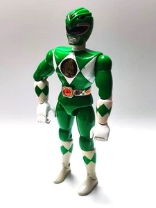 1993 MMPR BANDAI POWER RANGERS - 8" DRAGONZORD GREEN RANGER - GREAT CONDITION - Picture 1 of 6