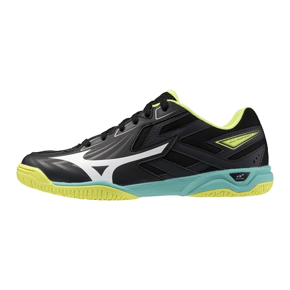 Zapatos de tenis de mesa para mujer Mizuno Wave Kaiserburg 8 ligeros negros/blancos/lima Foto 1 de 1