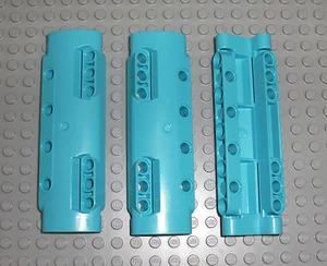 LEGO Technic - 3x Paneel Verkleidung 11x3 10 Pinlöcher AZUR - 11954 42050 Panel - Bild 1 von 1