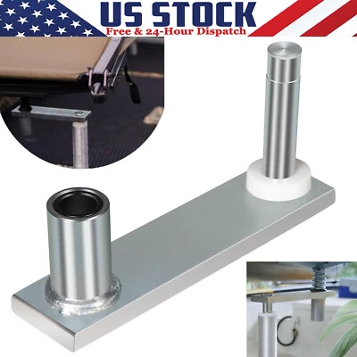 Marine 7062-3 Giratorio Desplazado Asiento Montaje Acero 6 Pulgadas Desplazado Asiento Barco Pedestal Foto 1 de 4