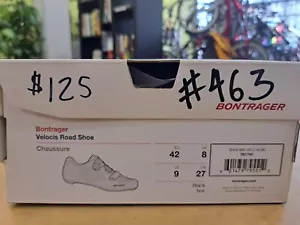 NOS Bontrager Velocis Road Cycling Shoe / EU42 | US 9 / Black / 3-Bolt / BOA - Picture 1 of 14