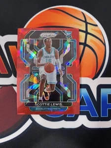 2021-22 Panini Prizm Red Cracked Ice Prizm Scottie Lewis Rookie RC #287 - Bild 1 von 2