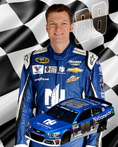 Nascar Lithograph print of Dale Earnhardt jr - Picture 1 of 1