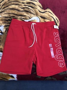 Brooklyn Brand Comfort Stretch Knit Shorts savage XL Original Fit Red Shorts - Picture 1 of 8