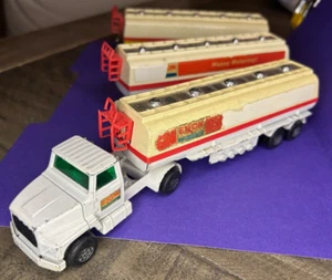 Vintage Matchbox Lesney Superkings K16/K115 1973 Exxon 3 Tanker Green window - Picture 1 of 10