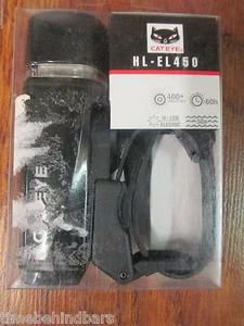 CAT EYE HL-EL450 PLATA OPTI CUBE BARRA MONTAJE LUZ PRINCIPAL - Imagen 1 de 1