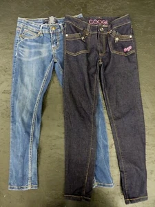 Girl's Jeans-COOGI,VIGOSS-Jeans lot of 2-Girls-  size  (12) - Picture 1 of 7