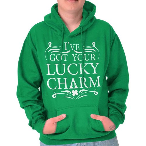 RHUDE Felpa con cappuccio St Patrick's Day I've Got You Lucky Charm uomo donna