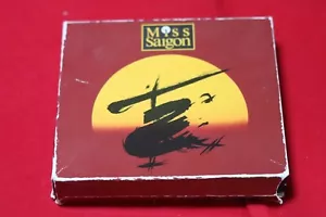 MISS SAIGON -Original London Cast - Full Recording & Booklet - 2 CDs - VGC - Foto 1 di 8