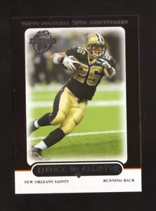 Tarjeta de fútbol americano negra Topps Deuce McAllister--New Orleans Saints--2005 - Imagen 1 de 2
