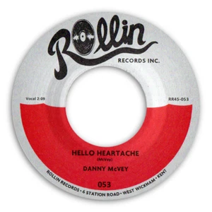 DANNY McVEY "Hello Heartache" and TONY DIAVOLO "Crawling" TOP ROCKABILLY BLUES! - Picture 1 of 3