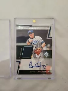 2012 Topps A Cut Above Evan Longoria Autographed #ACAAR-EL 05/10 Tampa Bay Rays - Picture 1 of 2