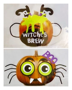 KIT DE DECORACIÓN PREESCOLAR CALABAZA Jack-O-Lantern decoración HALLOWEEN Nuevo *TÚ ELIGES* - Imagen 1 de 6