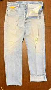 Vintage 80er Jahre Levi's 501 Jeans 40x34 - Made in USA - Bild 1 von 16