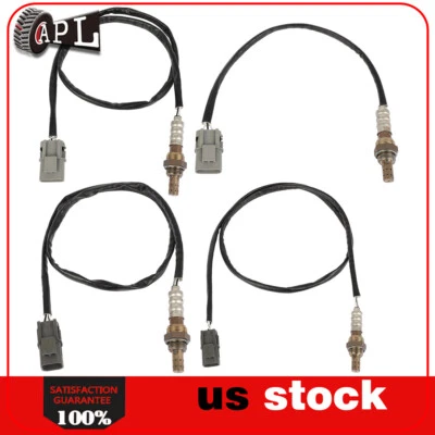 Set of 4 New Oxygen O2 Sensor for 1996-2002 Nissan Pathfinder V6 3.3L 3.5L - Image 1 of 4