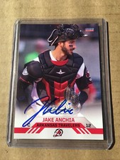 Jake Anchia Arkansas Travelers 2022 Autographed Card Seattle Mariners Signed