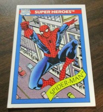 1990 Marvel Universe Series 1 Spider-Man #29 Trading Card Impel B