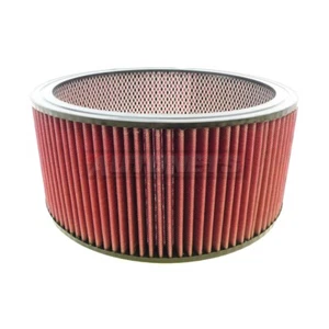 Filtro limpiador de aire redondo de alto flujo de 14""x6"" lavable reutilizable Chevy Ford Mopar SBC - Imagen 1 de 3