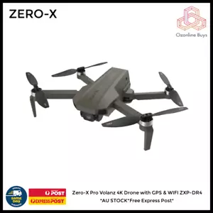 Zero-X Pro Volanz 4K Drone with GPS & WIFI ZXP-DR4 *AU STOCK*Free Express Post* - Picture 1 of 1