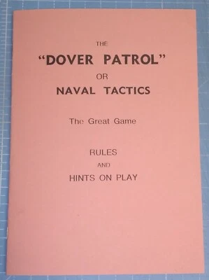 Dover Patrol, replacement rules book + two combat matrix cards, for H.P. Gibson - Image 1 of 3