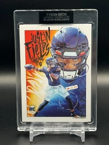 Tarjeta de novato Justin Fields Tyson Beck/400 - Imagen 1 de 2