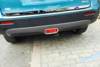 Chrome Rear Bumper Brake Light Lamp Frame Cover Trim For Suzuki Vitara 2015-2018 - Image 1 of 4