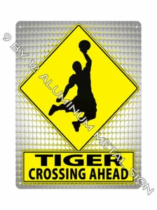 TIGRE trova il tuo nome INSEGNA METALLO NBA Basket SPORTS mancave decorazione regalo 872 - Foto 1 di 1