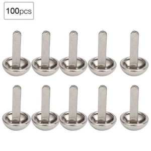 100 Pcs Mushroom shaped Decoration Rivets DIY Accessories for Bags Shoes Hats - Picture 1 of 8