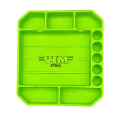 VIM Tools STMG - Medium Silicone Tool Tray - Green - HI-VIZ