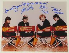 THE MONKEES Signed Autograph Auto 11x14 Photo by All 4 JSA