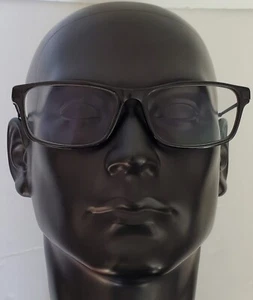 Nike 7217 Black 001 140 Full Rim Eyeglasses Glasses - FRAMES ONLY - Picture 1 of 5