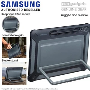 For Galaxy Tab S10/ S9 Ultra Case Genuine Samsung Original Outdoor Tough Cover - Picture 1 of 8
