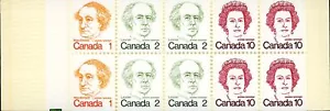 Canada Stamp Booklet - #BK76G-CUT Caricature Definitives (1976) 50¢ Booklet o... - Picture 1 of 1