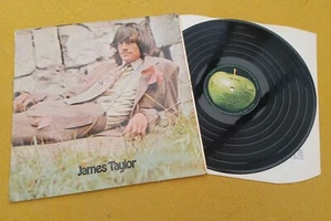 " JAMES TAYLOR " RARE MATT APPLE LABELS SAPCOR 3 LP WITH BLACK TITLES - Imagen 1 de 8