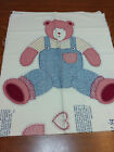 Vintage Country Classics PATCHWORK BEAR Ameritex Cut and Sew Blue Overalls