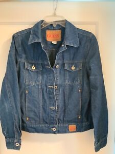 Vintage Guess Denim Jacket Adult Large Blue USA Mens