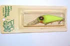 old harvey whopper stopper bass lure crankbait black chartreuse shadrak 2860