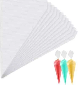Chengfu 100Pcs Disposable Small Piping Bags 8 Inch, Mini Piping Bags, Pastry Pip - Picture 1 of 7