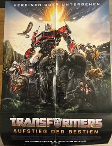 TRANSFORMERS Rise of the Beasts (2023) Movie Film POSTER Plakat #202 - Bild 1 von 3